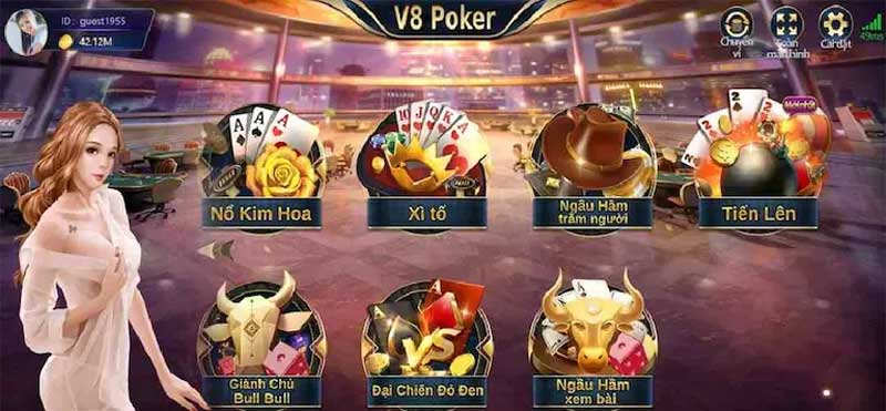 Đánh Bài V8 Poker - Cổng Game Bài Uy Tín, Đổi Thưởng Thật